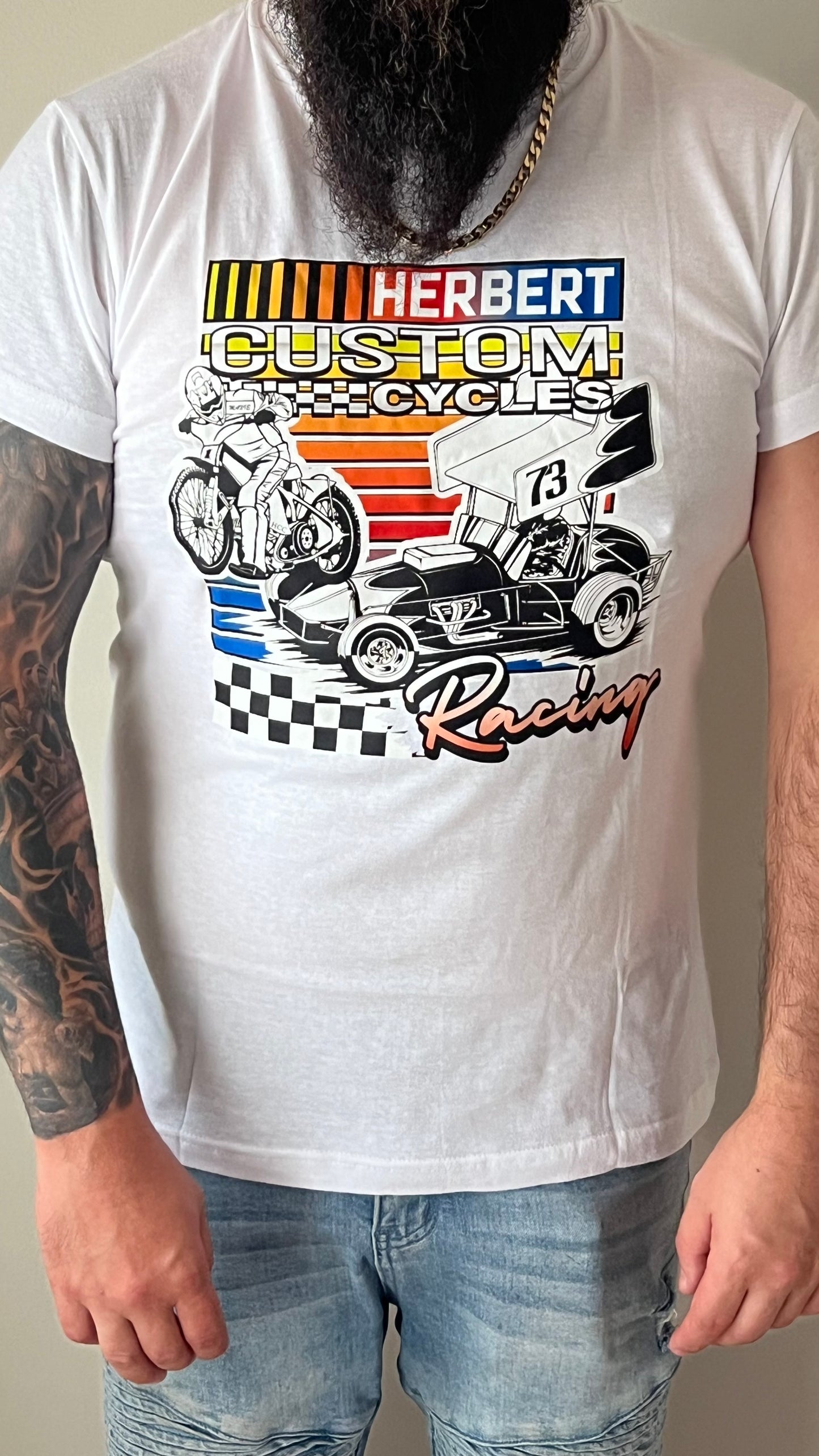 HCC Retro Racing Tee