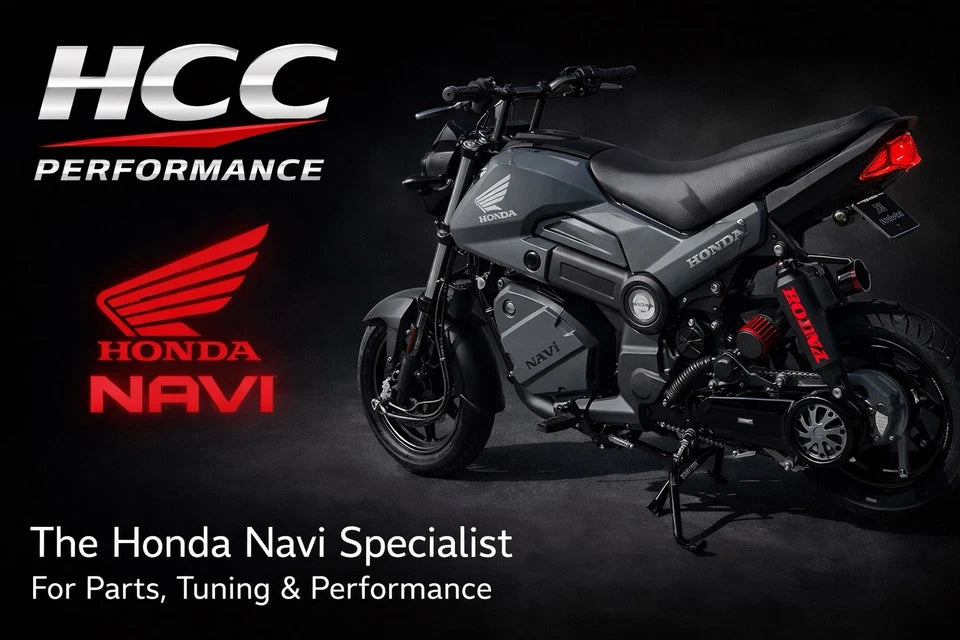 HCC Performance Honda Navi Digital Tacho RPM Gauge & Bar Mount - DIY