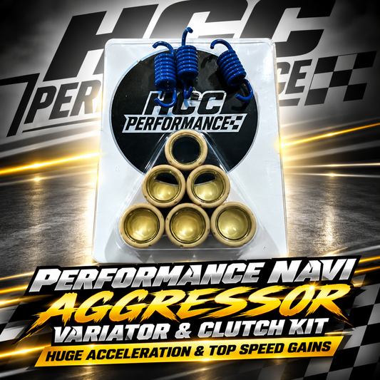 HCC Performance Navi Aggressor Variator & Clutch Kit - Acceleration & Top Speed