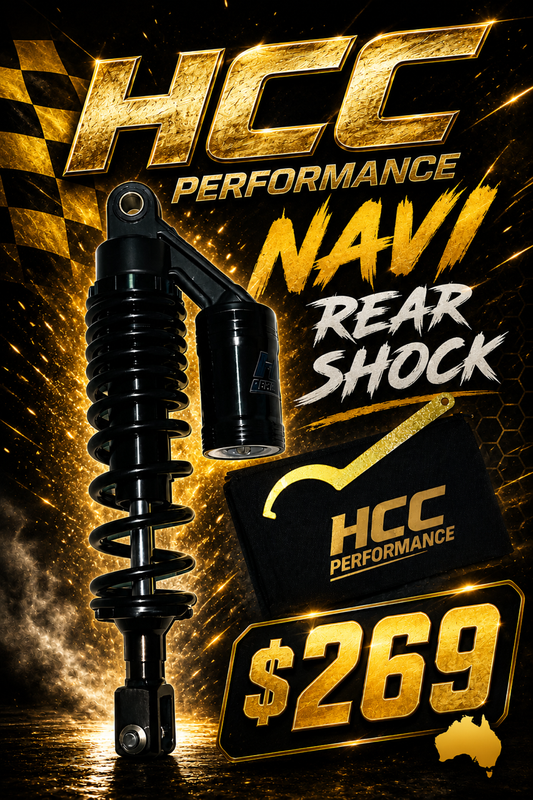 HCC Performance Honda Navi Rear Shock Upgrade - FREE POST