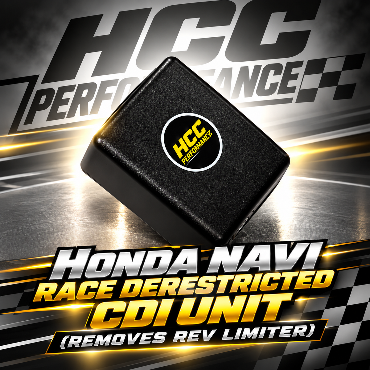 HCC Honda Navi RACE Derestricted CDI UNIT (Removes Rev Limiter)