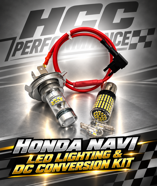 HCC Honda Navi LED Lighting & DC Conversion kit. Head Lights / Tail Light + Dash
