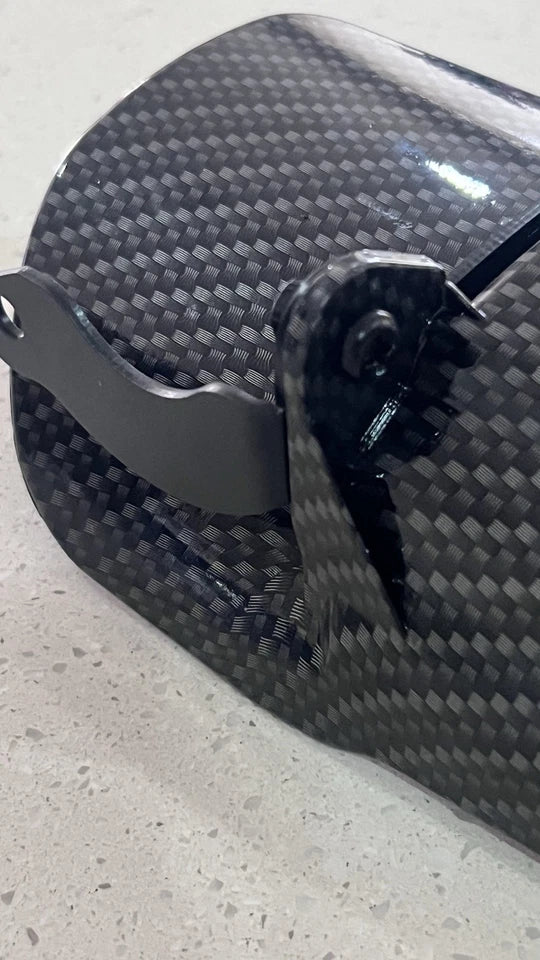 Honda Navi HCC Shorty Rear Fender / Tail Tidy / Bracket - CARBON FIBRE