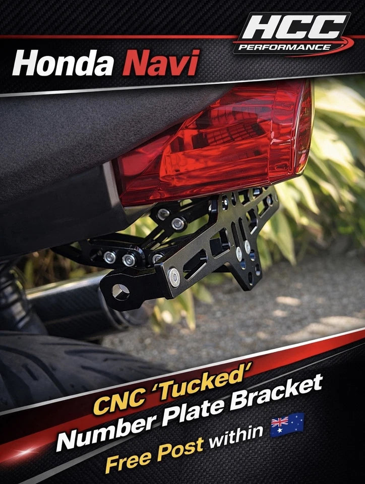 HCC PERFORMANCE - Honda Navi Tail Tidy / Plate Bracket