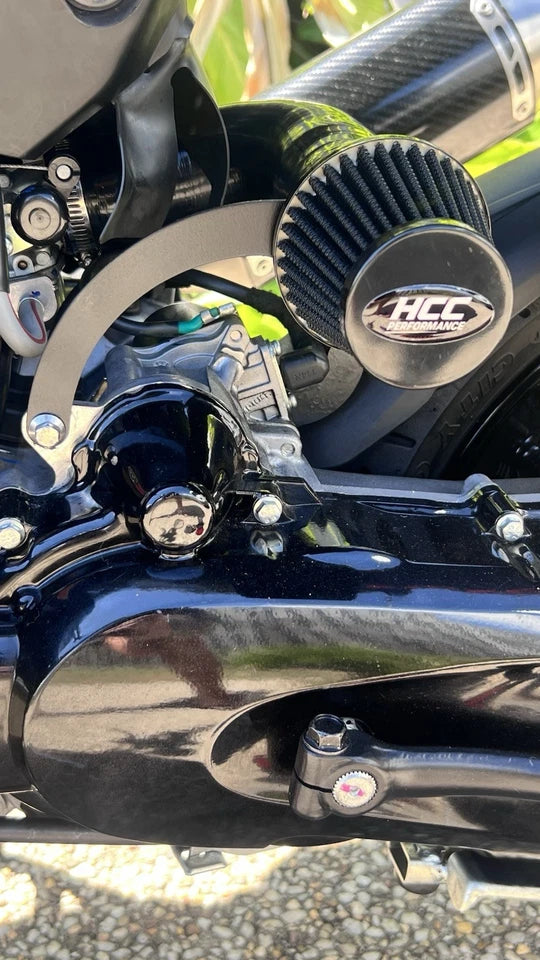 HCC PERFORMANCE - Full Honda Navi Intake Kit + CNC Bracket & Case Breather Kit