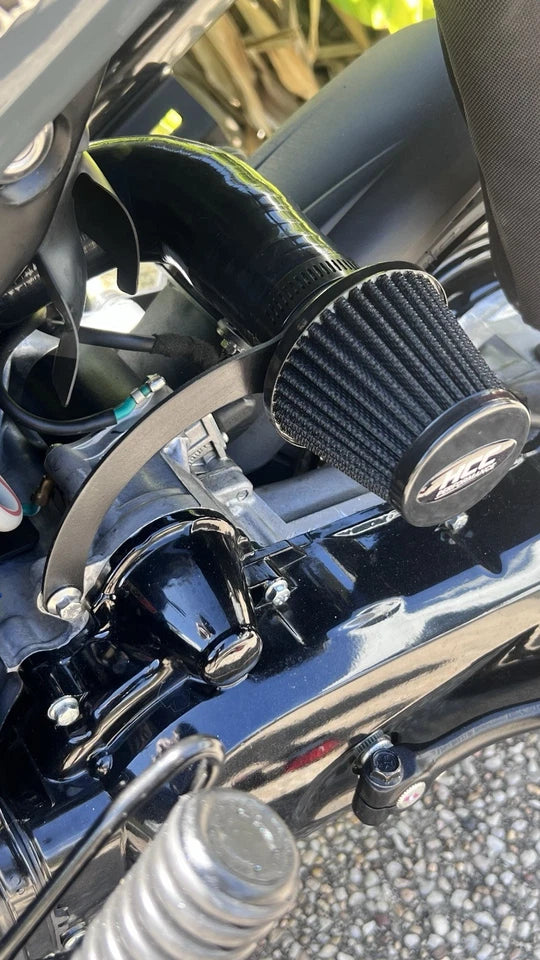 HCC PERFORMANCE - Full Honda Navi Intake Kit + CNC Bracket & Case Breather Kit